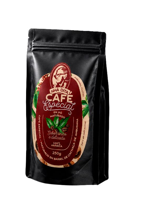 Embalagem do Nhá Dita Café Especial moído